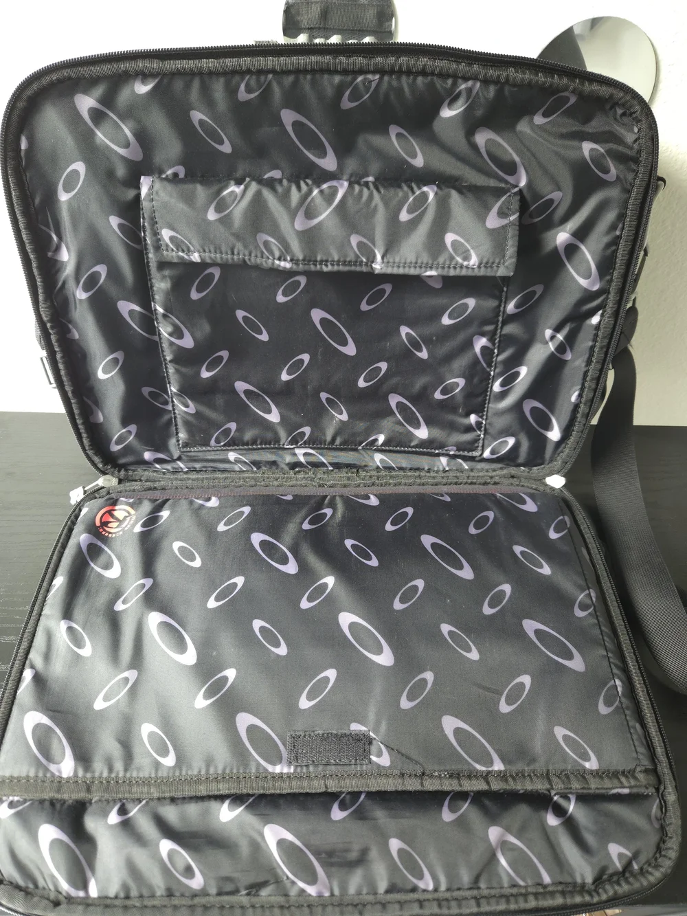 Oakley Home Office Black Briefcase Sink Collection Tactical Y2K Excellent